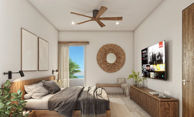 DEPARTAMENTO EN VENTA FRENTE AL MAR EN LA PLAYA DE SAN BENITO, MERIDA YUCATAN