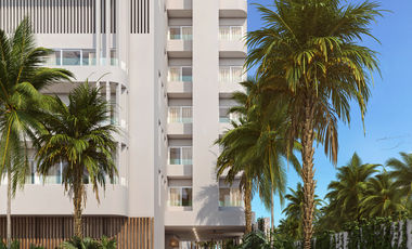 DEPARTAMENTO EN VENTA FRENTE AL MAR EN LA PLAYA DE SAN BENITO, MERIDA YUCATAN