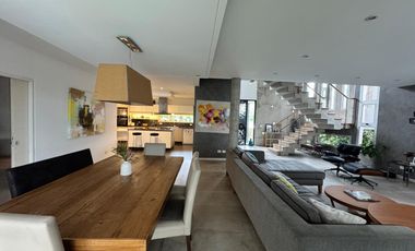 Casa en  tipas nordelta 280 m2 cub. vista al lago venta / alquila