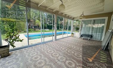 Casa en Alquiler barrio Malibu canning