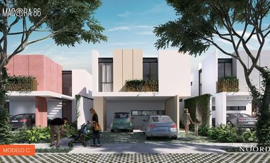 Casa en venta 4 habitaciones, 1 abajo en Cholul, Mérida