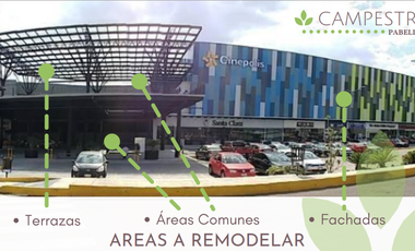 LOCAL RENTA PLAZA PABELLON CAMPESTRE CANDILES QUERETARO