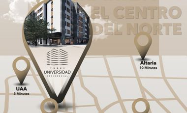 Venta departamentos  Torre Universidad