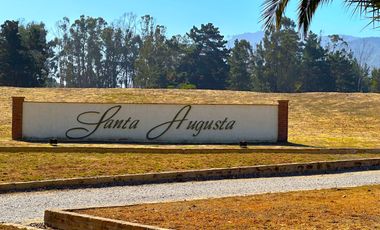 Terreno en exclusivo condominio Santa Augusta Quintay