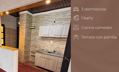 Departamento en alquiler de 3 dormitorios en Santa Inés