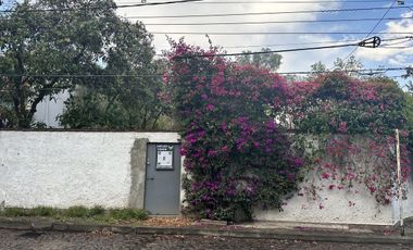 Terreno en venta en Tlacopac, en calle Aralia