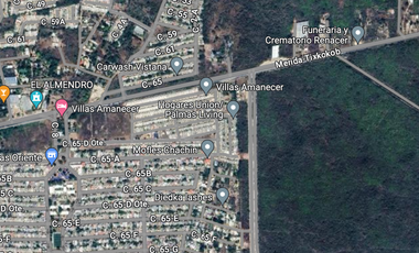 Terreno comercial con excelente ubicación en Yucatán