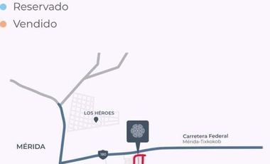 Terreno comercial con excelente ubicación en Yucatán