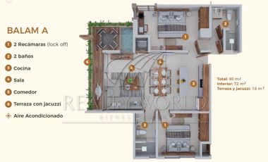 Departamentos Venta Lázaro Cárdenas  64-DV-2159