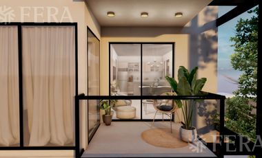 Venta departamento 3 ambientes con balcón y baulera en Bernal Este