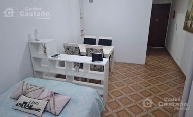Depto. 1 Amb. Todo Reciclado a Nuevo con Patio, Sobre Av. Libertador