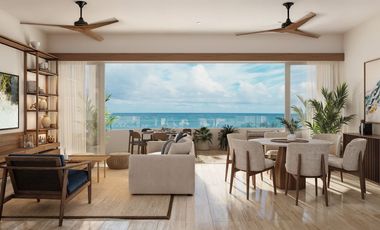 VILLA EN VENTA FRENTE AL MAR EN LA PLAYA DE SAN BENITO, MERIDA YUCATAN