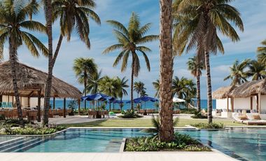 VILLA EN VENTA FRENTE AL MAR EN LA PLAYA DE SAN BENITO, MERIDA YUCATAN