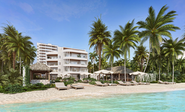 DEPARTAMENTO EN VENTA FRENTE AL MAR EN LA PLAYA DE SAN BENITO, MERIDA