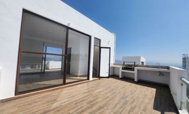 CASA EN RENTA  EN AUREA, ZIBATA CERCA DE LA ANAHUAC 3 HABITACIONES Y ROOFGARDEN