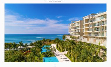 Departamento en Copropiedad Frente al Mar en Punta Mita | BOLONGO 4 Recámaras Amueblado
