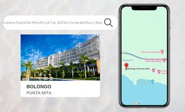Departamento en Copropiedad Frente al Mar en Punta Mita | BOLONGO 4 Recámaras Amueblado