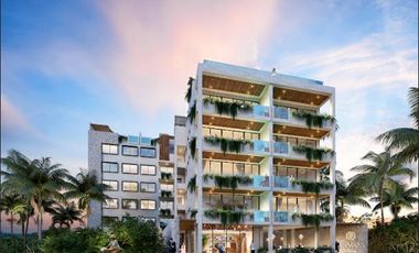 Departamento en venta 2 hab.(LOCK OFF) vista al mar en mahahual a 2 horas de tulum