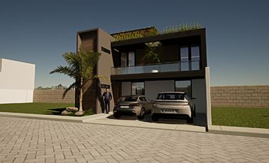 Casa en preventa con tres habitaciones y terraza en Tlacomulco, Tlaxcala