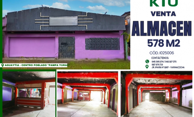 i025006 - VENTA TERRENO ALMACEN - AGUAYTIA