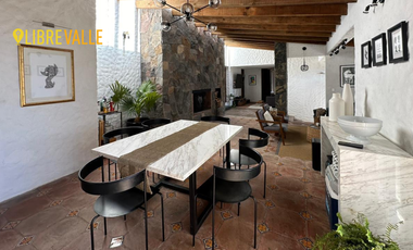 VENTA/RENTA CASA EN SAN GABRIEL IXTLA, VALLE DE BRAVO-CASA CARLOTA