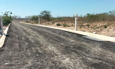 TERRENO EN PRIVADA CON AMENIDADES EN EL PUEBLO MÁGICO DE MOTUL EN MÉRIDA YUCATÁN