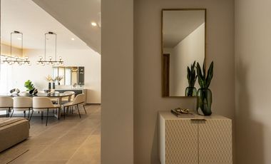 Lujoso departamento frente a plaza la isla, vista al lago de tres habitaciones