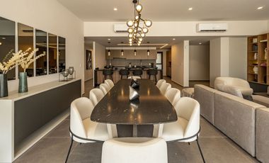 Lujoso departamento frente a plaza la isla, vista al lago de tres habitaciones