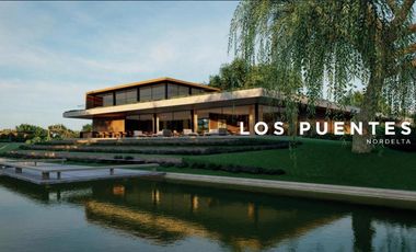 Lote en Venta AL AGUA en barrio Los Puentes - Nordelta