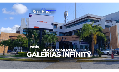 Plaza comercial en venta en av. Nichupte cancún