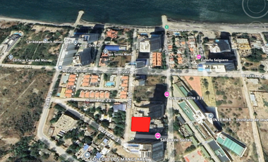 Se vende lote de esquina en Playa Salguero, Santa Marta