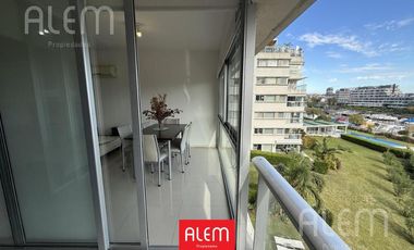 Depto2 Ambientes en ALQUILER Amoblado - Vista a la Bahía - Nordelta