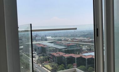Departemento amueblado con terraza en Residencial Blum Santa Fe.