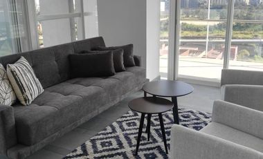 Departemento amueblado con terraza en Residencial Blum Santa Fe.