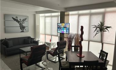 Rento departamento amueblado en colonia Escandón