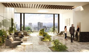 Departamento  en venta  con amenidades en Bosque Real. Edo. Mex.