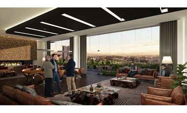 Departamento  en venta  con amenidades en Bosque Real. Edo. Mex.