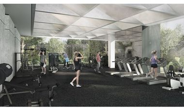 Departamento  en venta  con amenidades en Bosque Real. Edo. Mex.