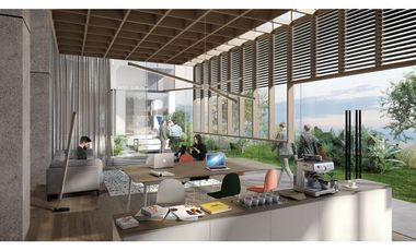 Departamento  en venta  con amenidades en Bosque Real. Edo. Mex.