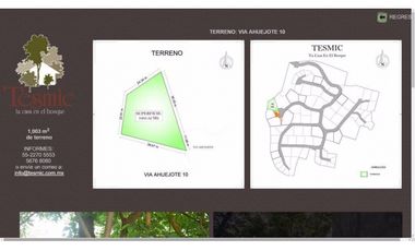 Terreno en Venta en fraccionamiento ecológico con Casa Club