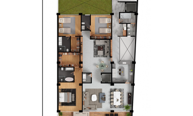 Departamento en Preventa en Bosques de las Lomas