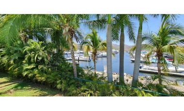 Departamento en venta con terraza con vista a la marina, en Ixtapa