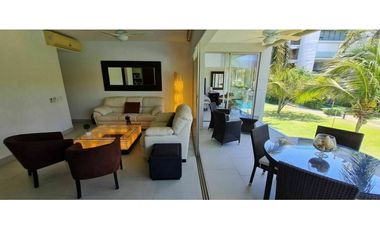 Departamento en venta con terraza con vista a la marina, en Ixtapa