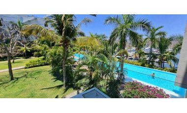 Departamento en venta con terraza con vista a la marina, en Ixtapa