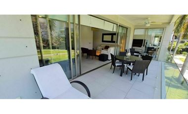 Departamento en venta con terraza con vista a la marina, en Ixtapa