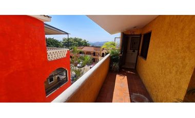 Departamento amueblado en renta en el Club de Tenis Burgos, en Temixco, Mor.