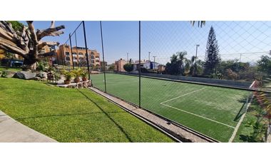 Departamento amueblado en renta en el Club de Tenis Burgos, en Temixco, Mor.