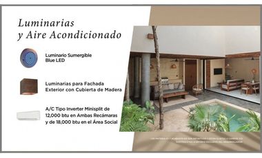 Tulum, Villas / Hotel, cerca de la Playa, Llave en mano.