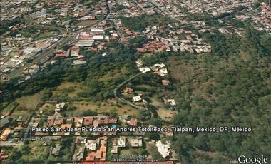 Vendo terreno en Alcaldía Tlalpan