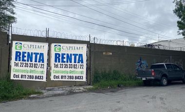 Renta de Terreno pavimentado, Zona Pablo A. de la Garza